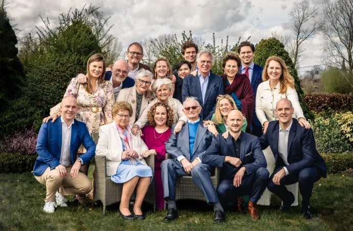 familieportret buiten 
