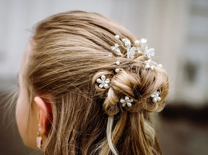 lentefeest versiering voor in het haar