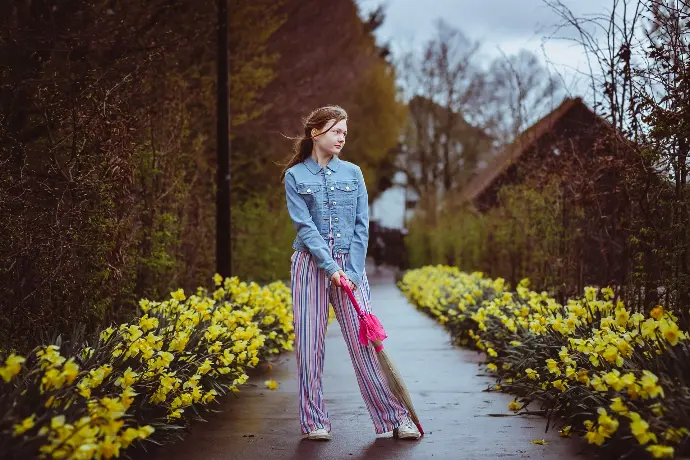 ommunie fotoshoot in Waregem