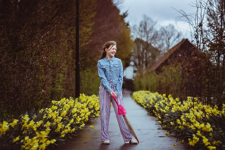 ommunie fotoshoot in Waregem