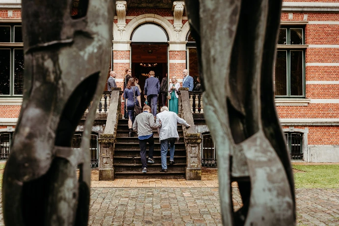 Een regenachtige maar sfeervolle dag in Herentals het huwelijk van Pascale en Mark