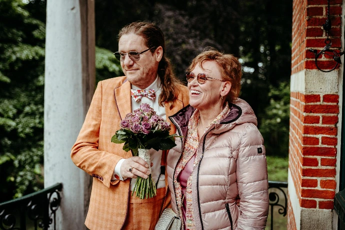 Een regenachtige maar sfeervolle dag in Herentals het huwelijk van Pascale en Mark