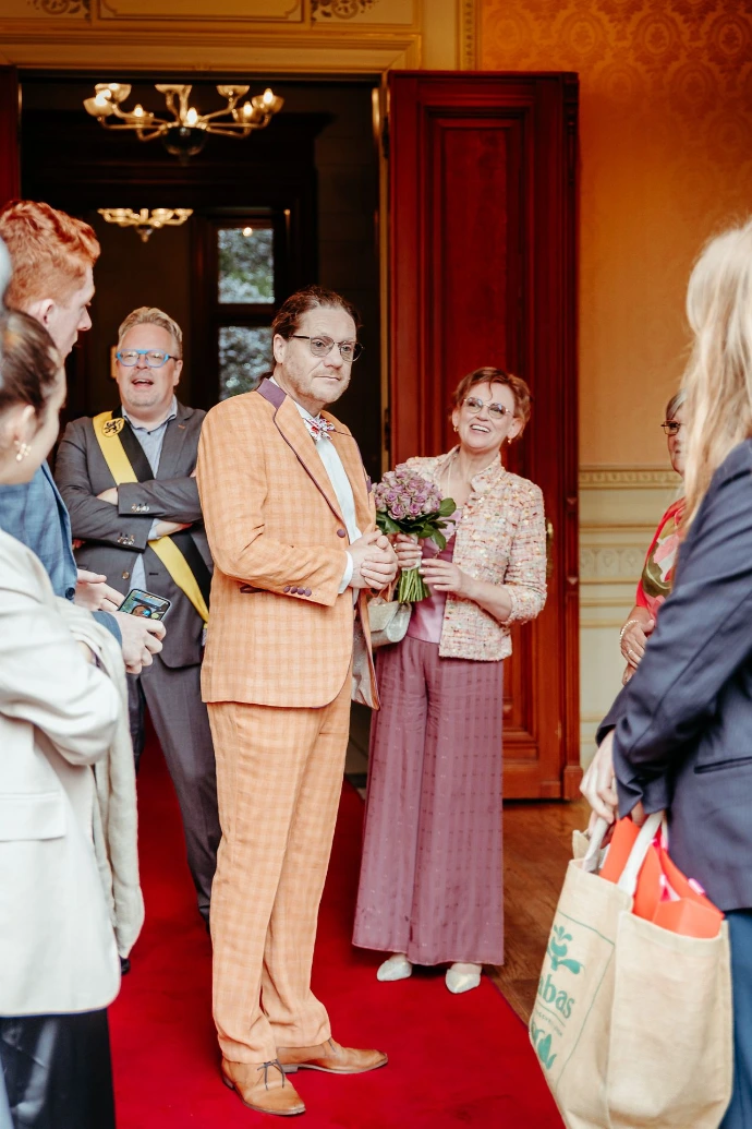 Een regenachtige maar sfeervolle dag in Herentals het huwelijk van Pascale en Mark