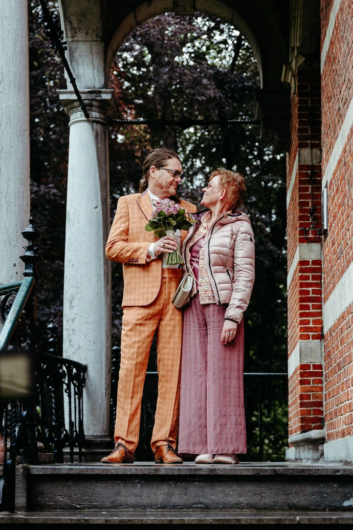Een regenachtige maar sfeervolle dag in Herentals het huwelijk van Pascale en Mark
