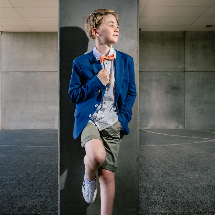 fotoshoot communie met hobby-elementen geheime lokatie 