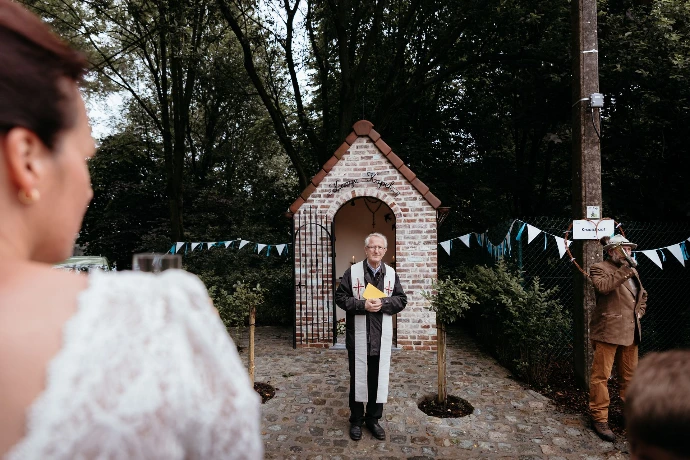 Kerkelijk huwelijk met traditionele geloften