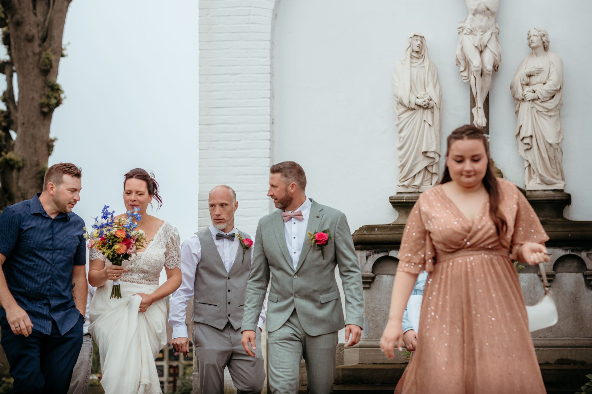 Kerkelijk huwelijk met traditionele geloften