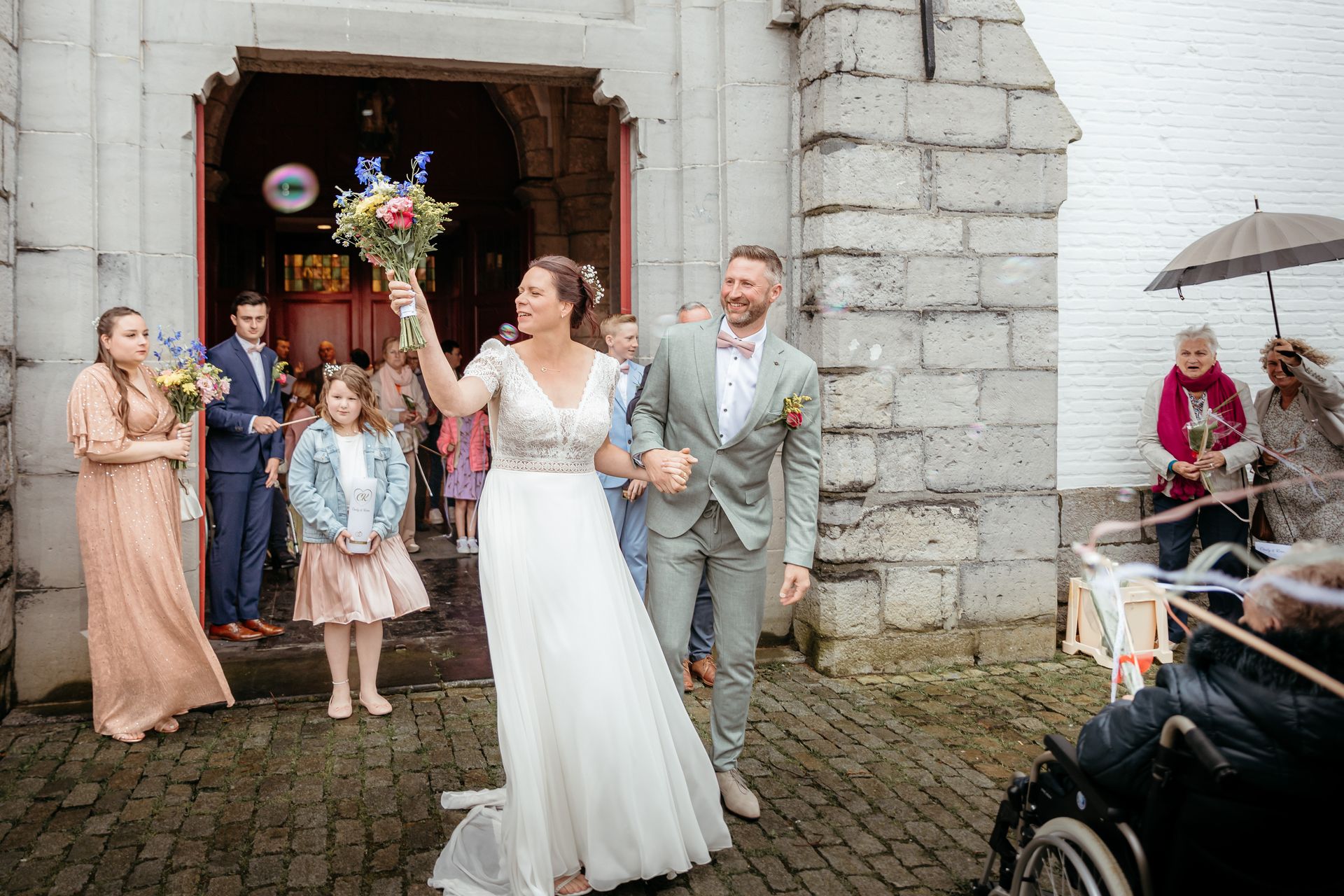 Kerkelijk huwelijk met traditionele geloften