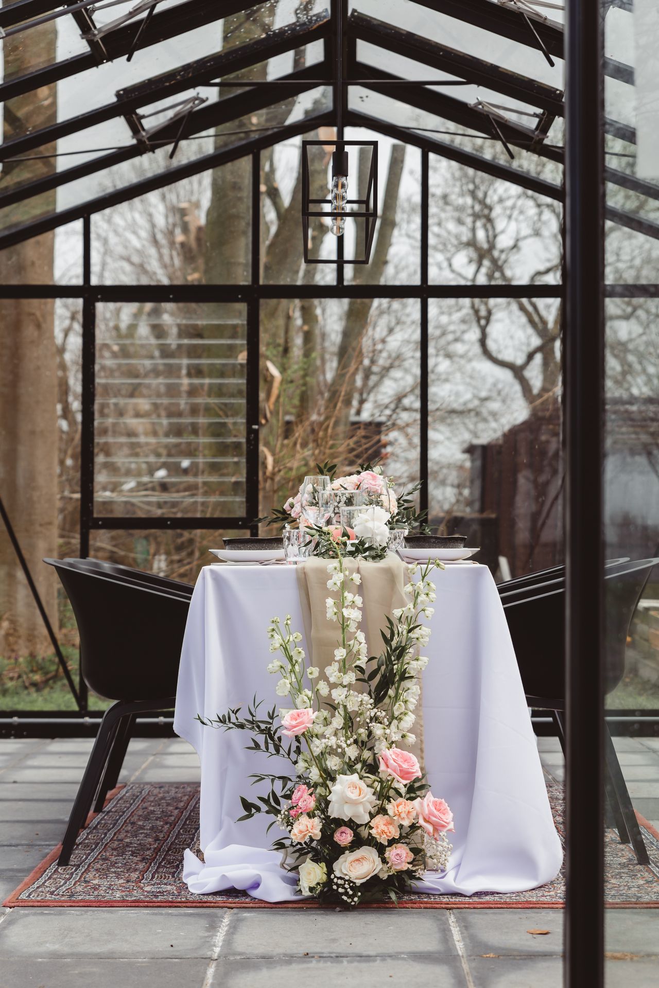 Prachtige bruidsbloemen in romantische styling