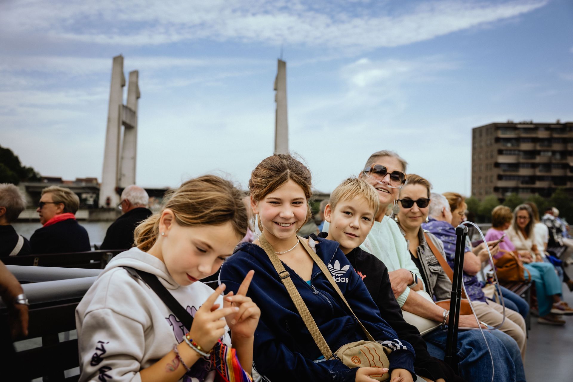 Familiedag PH Belgium met boottocht van Vilvoorde naar Brussel