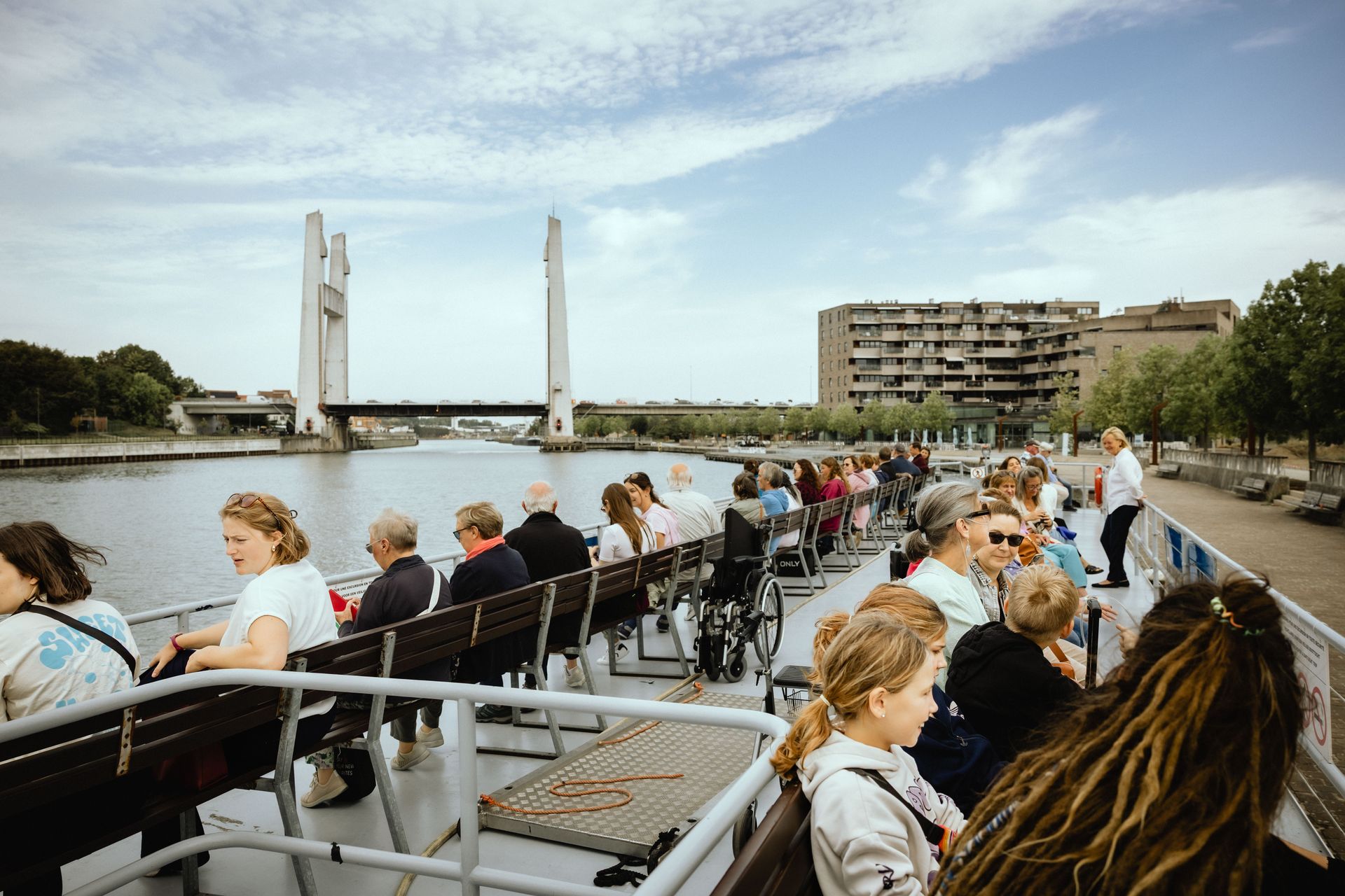 Familiedag PH Belgium met boottocht van Vilvoorde naar Brussel