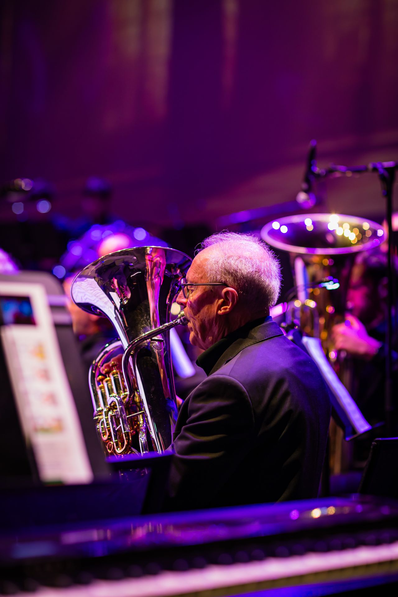 Eindejaarsconcert Harmonie Orkest live op podium