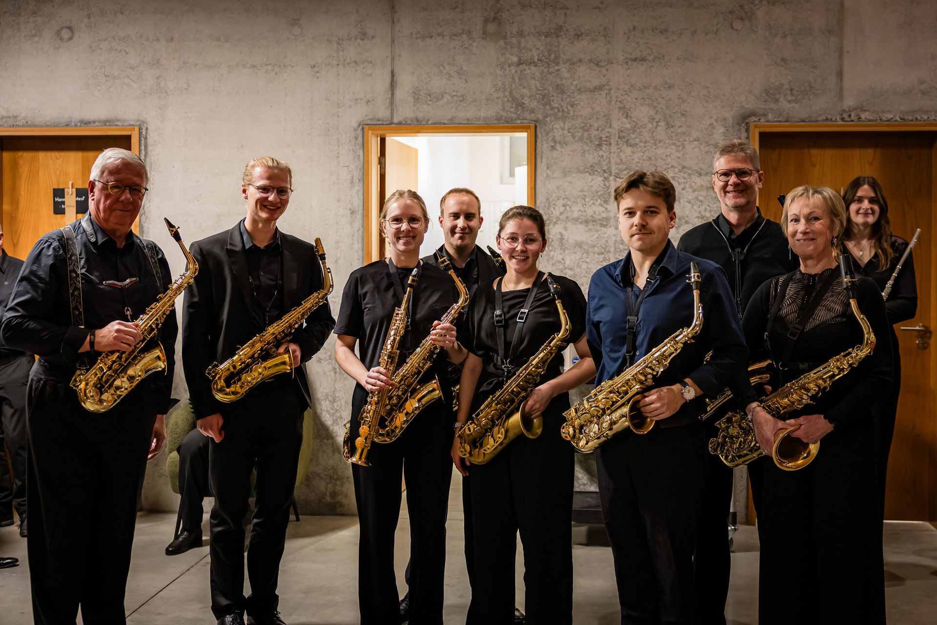 Eindejaarsconcert Harmonie Orkest live op podium