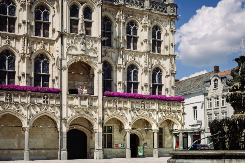 Burgerlijk huwelijk in het prachtige Stadhuis van Oudenaarde