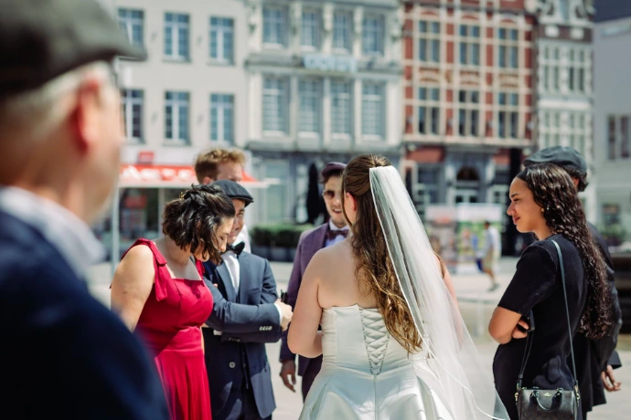 Burgerlijk huwelijk in het prachtige Stadhuis van Oudenaarde